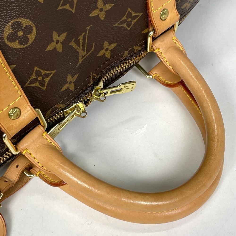 Louis Vuitton Keepall Handbag Travel Business Boston Bag Monogram Brown - Picture 6 of 7